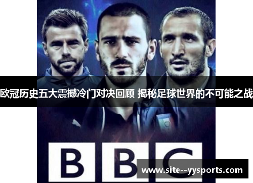 欧冠历史五大震撼冷门对决回顾 揭秘足球世界的不可能之战